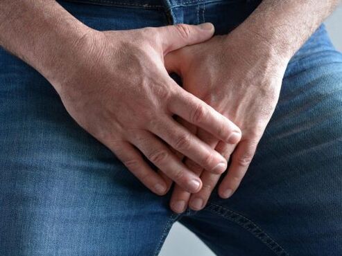 pain in the balls due to overstimulation