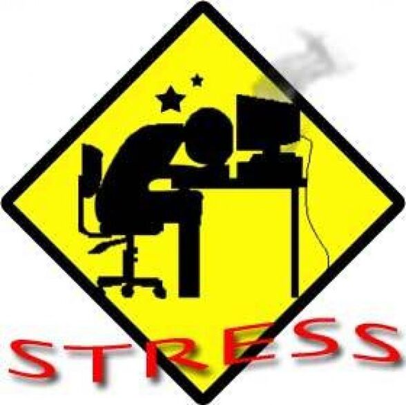 Stress is the cause of decreased male potency