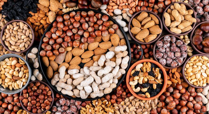 A variety of nuts that have a positive effect on male potency